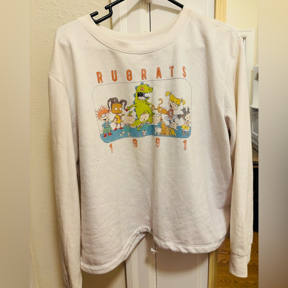 Nickelodeon Rugrats Graphic Sweatshirt - Cream